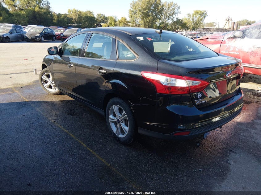 Vin: 1fadp3f21el400801, lot: 46796665, ford focus se 20143