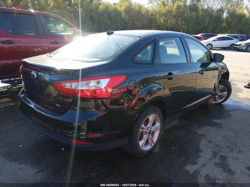 Vin: 1fadp3f21el400801, lot: 46796665, ford focus se 20144