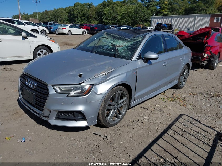Vin: wauj8gff3h1026953, lot: 46796673, audi a3 2.0t premium 20172