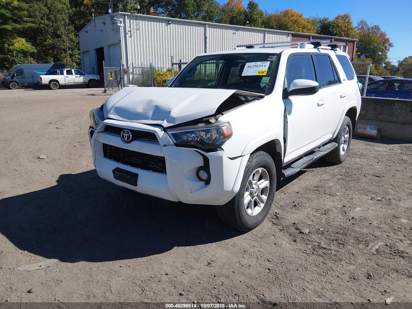 Vin: jtebu5jr0g5330964, lot: 46796677, toyota 4runner sr5 20162