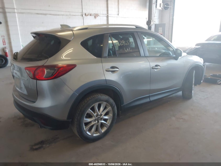 Vin: jm3ke4dy2f0501828, lot: 46796696, mazda cx-5 grand touring 20154