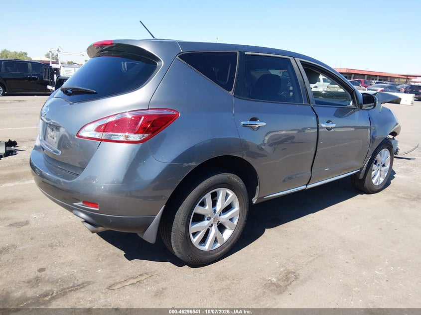 Vin: jn8az1mu1dw200423, lot: 46796704, nissan murano s 20134