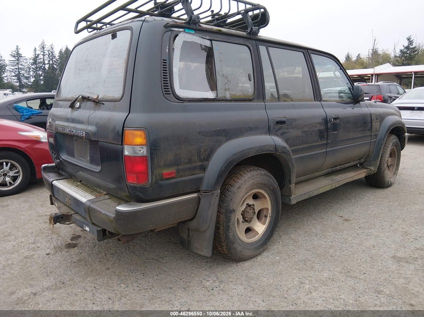 TOYOTA LAND CRUISER 1994 VIN JT3DJ81W8R0079886