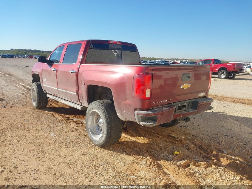 Vin: 3gcuktej0hg287944, lot: 46796730, chevrolet silverado 1500 high country 20173
