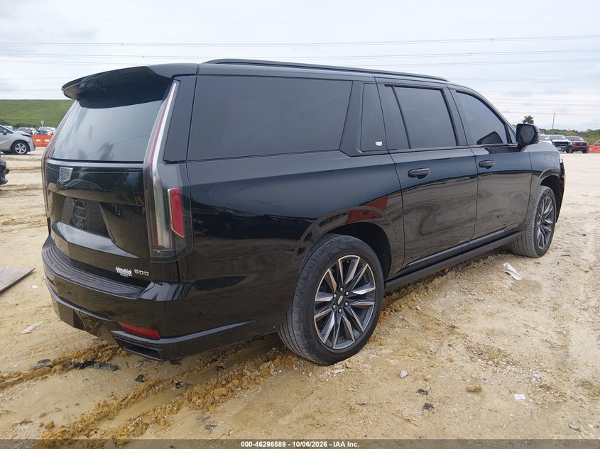 Vin: 1gys4rkl4mr372767, lot: 46796752, cadillac escalade esv 4wd sport platinum 20214