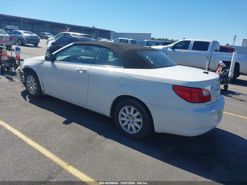 Vin: 1c3bc4eb8an115634, lot: 46796768, chrysler sebring lx 20103