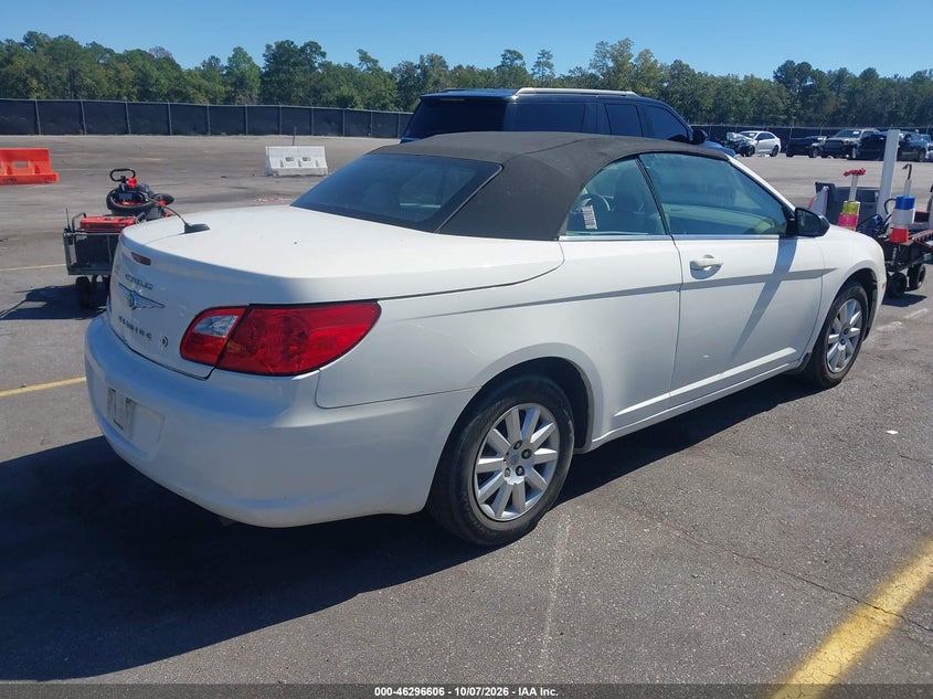 Vin: 1c3bc4eb8an115634, lot: 46796768, chrysler sebring lx 20104