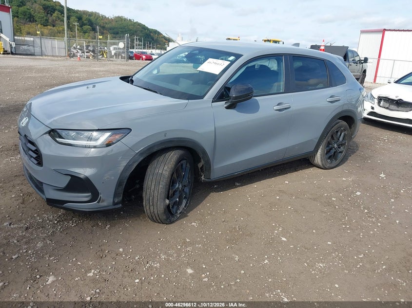 Vin: 3czrz2h56rm702661, lot: 46796775, honda hr-v awd sport/awd sport w/o bsi 20242