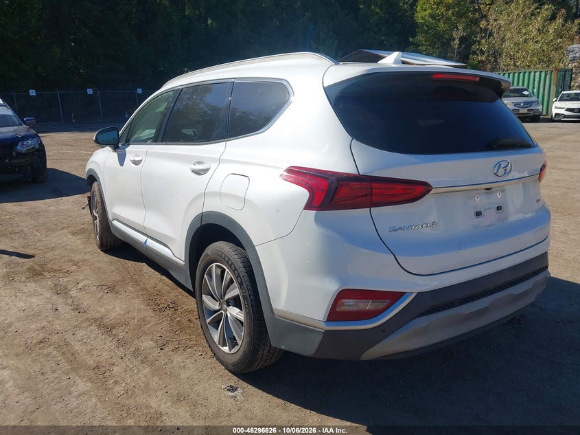 Vin: 5nms3cad4lh206011, lot: 46796789, hyundai santa fe sel 20203
