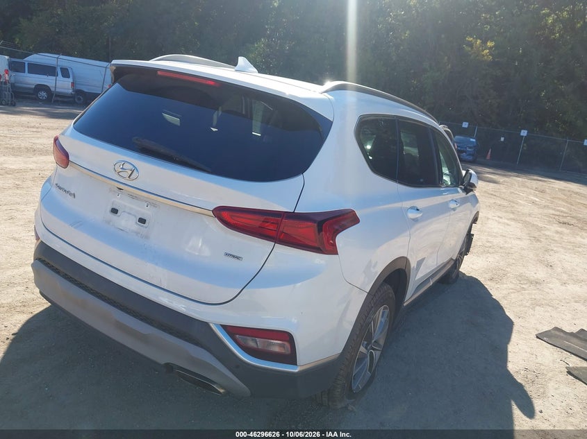 Vin: 5nms3cad4lh206011, lot: 46796789, hyundai santa fe sel 20204