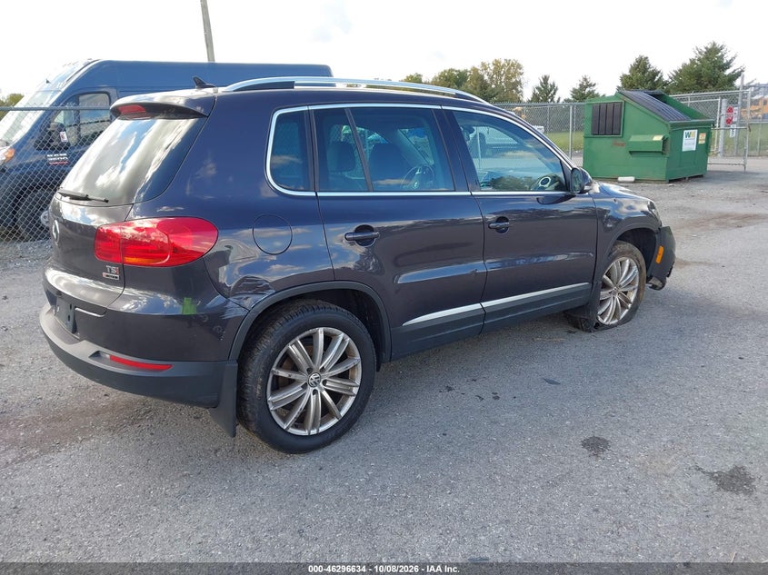 Vin: wvgbv7ax7gw589081, lot: 46796797, volkswagen tiguan se 20164