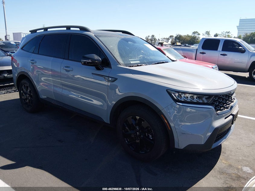 Vin: 5xyrldlc4ng078455, lot: 46796801, kia sorento x-line s 20221
