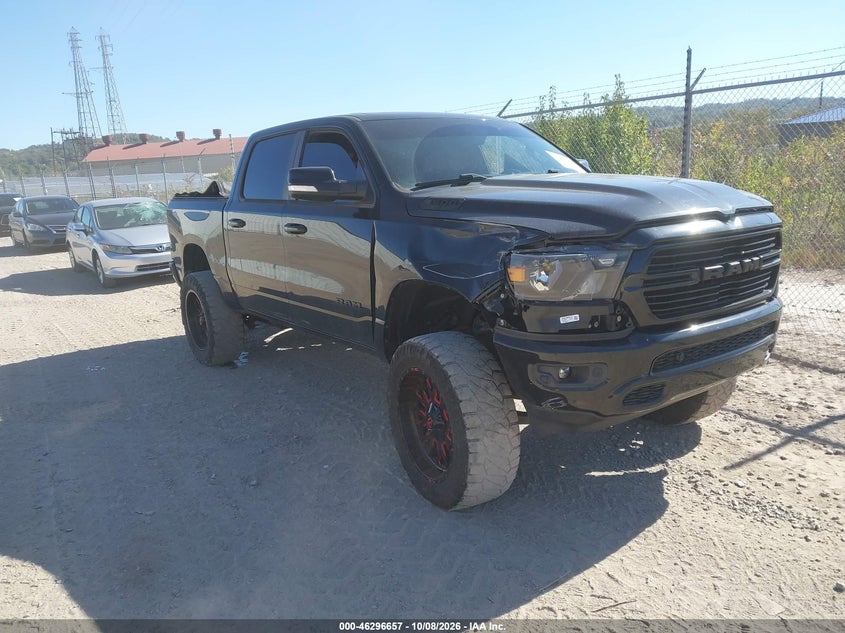 Vin: 1c6srfft7kn695870, lot: 46796821, ram 1500 big horn/lone star  4x4 5'7 box 20191