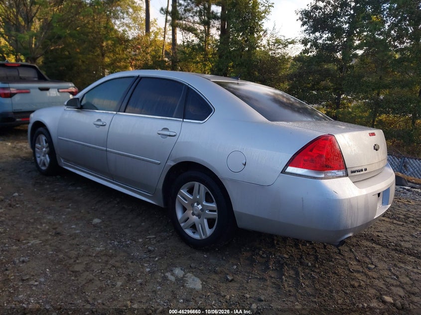 Vin: 2g1wb5e36g1102317, lot: 46796823, chevrolet impala limited lt 20163