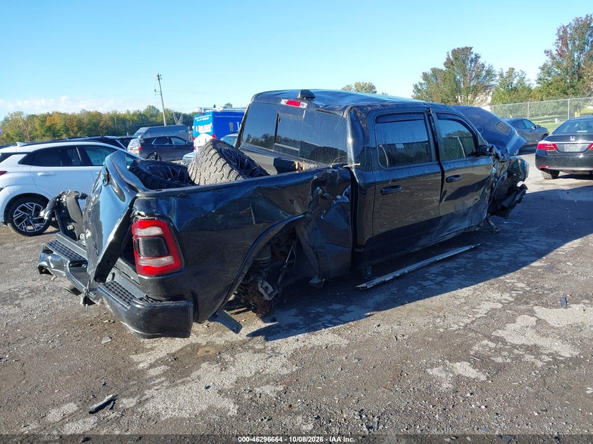 Vin: 1c6srfjt4nn159986, lot: 46796826, ram 1500 laramie  4x4 5'7 box 20224