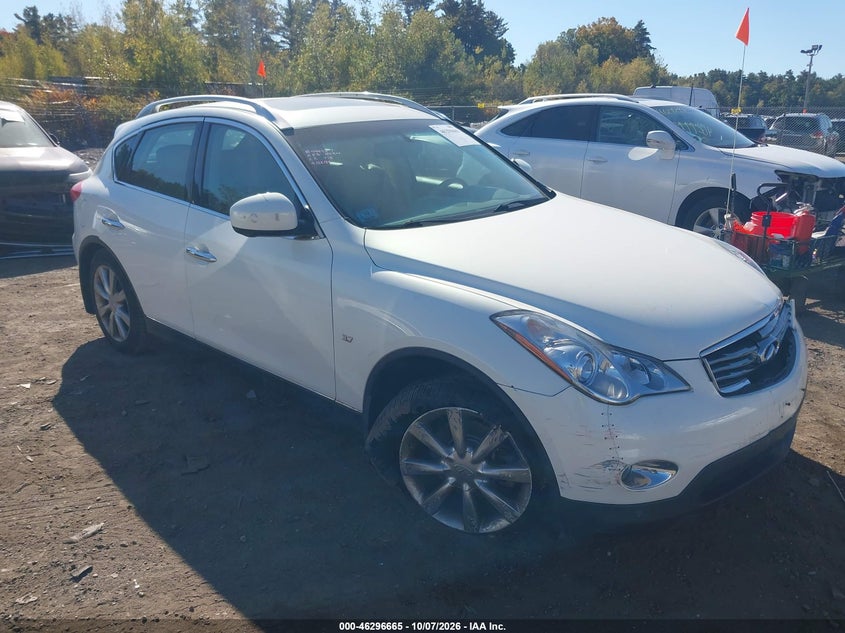 Vin: jn1bj0hr6fm772709, lot: 46796827, infiniti qx50 journey 20151