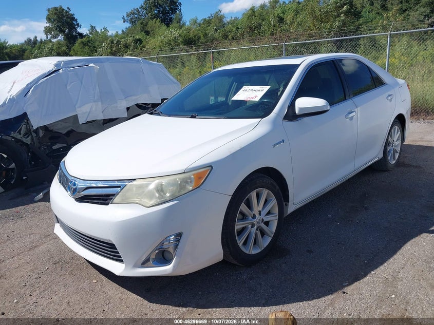 2012 Toyota Camry Hybrid Xle, Правый бок, IAAI, VIN 4T1BD1FK7CU048244 — фото 2