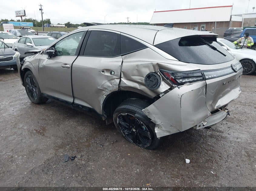 Vin: 5n1az3dsxtc107546, lot: 46796840, nissan murano platinum 20263