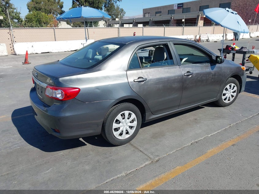Vin: 2t1bu4ee5bc707273, lot: 46796848, toyota corolla le 20114