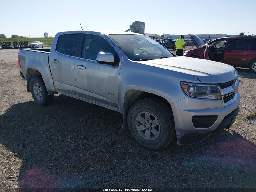 Vin: 1gcgtben2h1192100, lot: 46796878, chevrolet colorado wt 20171