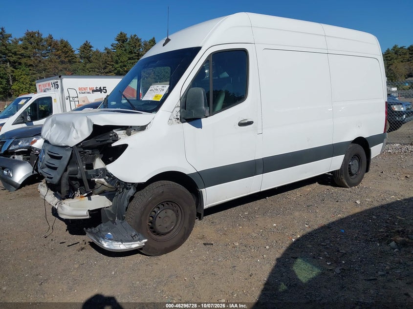 Vin: w1y40bhy8nt092080, lot: 46796891, mercedes-benz sprinter 2500 standard roof i4 20222