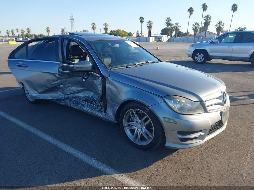 Vin: wddgf4hb4df972509, lot: 46796919, mercedes-benz c 250 sport 20131