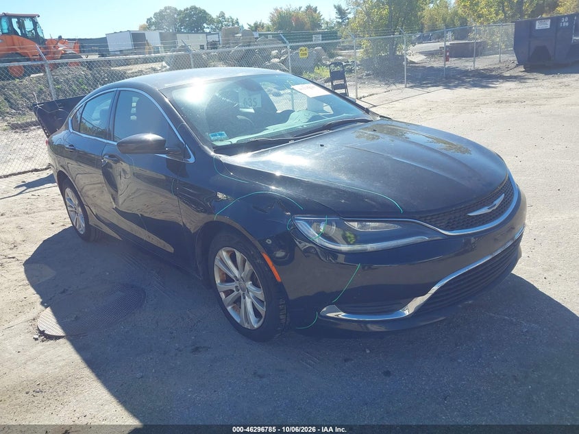 Vin: 1c3cccab2fn600315, lot: 46796948, chrysler 200 limited 20151