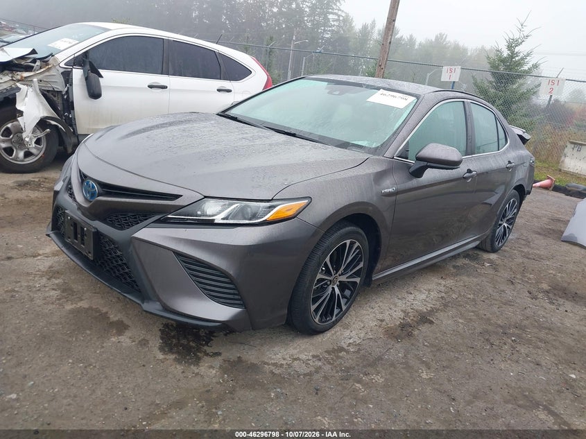 2020 Toyota Camry Se Hybrid, Удар ззаду, IAAI, VIN 4T1G31AK5LU537550 — фото 2