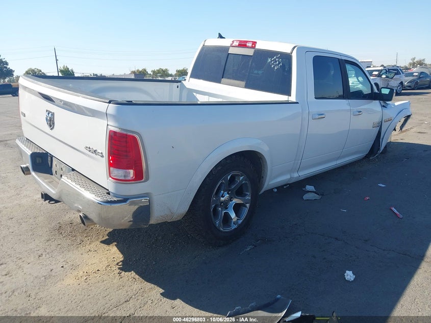 Vin: 1c6rr7vt3gs350284, lot: 46796966, ram 1500 laramie 20164