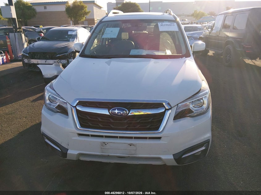 SUBARU FORESTER 2018 VIN JF2SJARC4JH444124