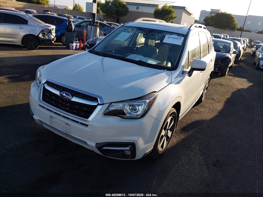 Vin: jf2sjarc4jh444124, lot: 46796975, subaru forester 2.5i limited 20182