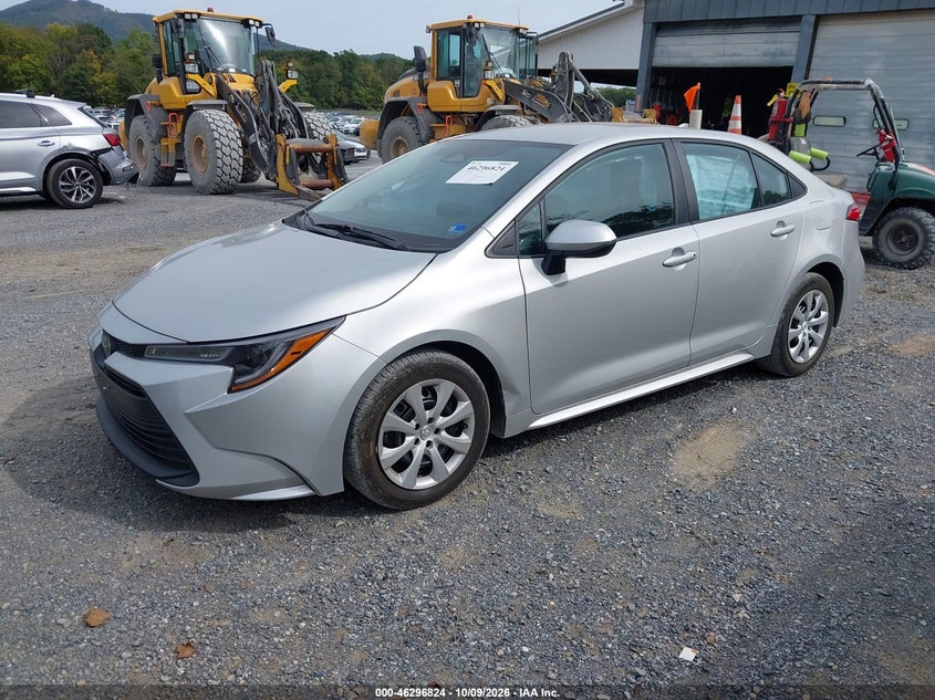 Vin: 5yfb4mde4rp187028, lot: 46796987, toyota corolla le 20242