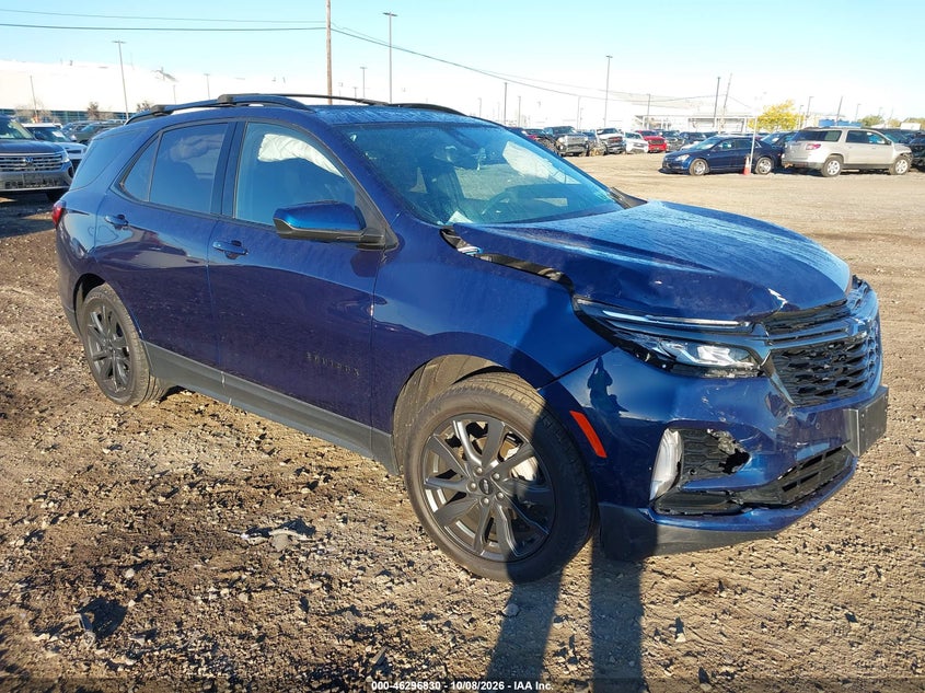 Vin: 3gnaxweg0pl179637, lot: 46796993, chevrolet equinox awd rs 20231