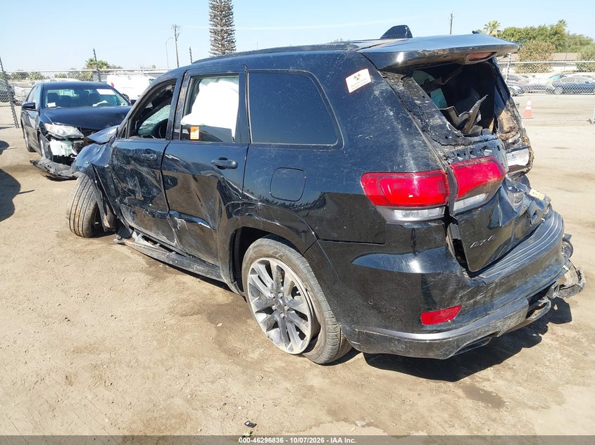 Vin: 1c4rjfcg0kc716883, lot: 46796999, jeep grand cherokee high altitude 4x4 20193