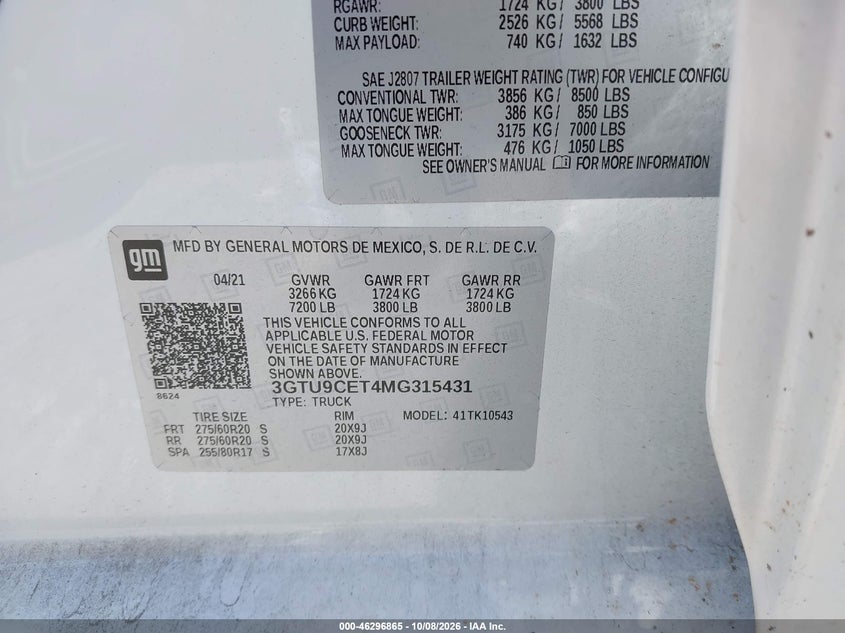 GMC SIERRA 1500 - zdjęcie 9