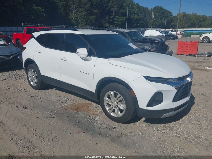 Vin: 3gnkbcrs4ls536589, lot: 46797042, chevrolet blazer fwd 2lt 20201