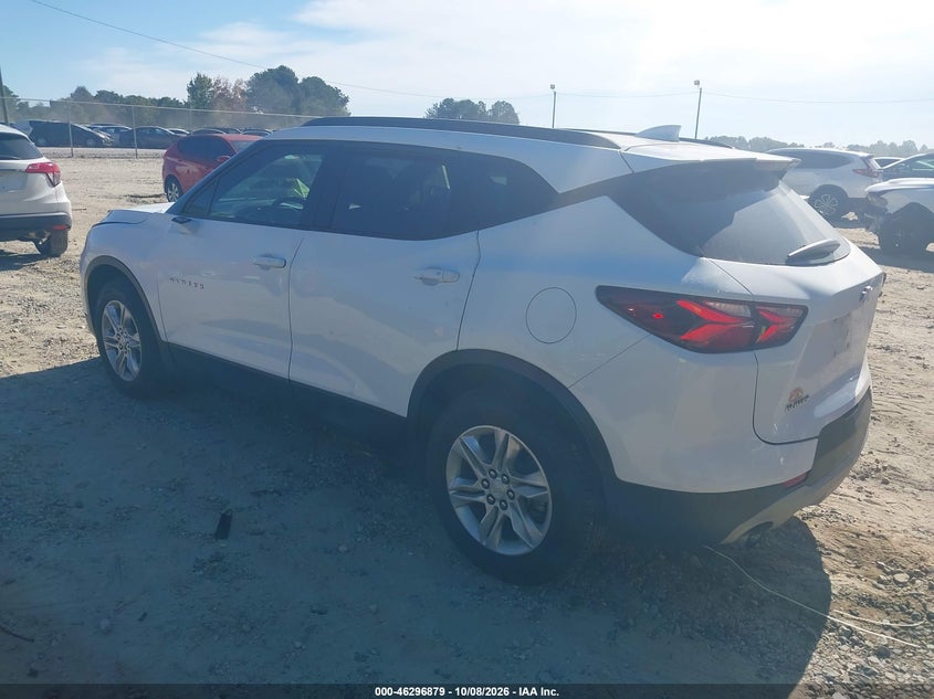 Vin: 3gnkbcrs4ls536589, lot: 46797042, chevrolet blazer fwd 2lt 20203