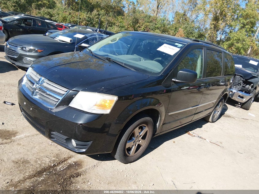 Vin: 2d4rn5d12ar102130, lot: 46797045, dodge grand caravan sxt 20102