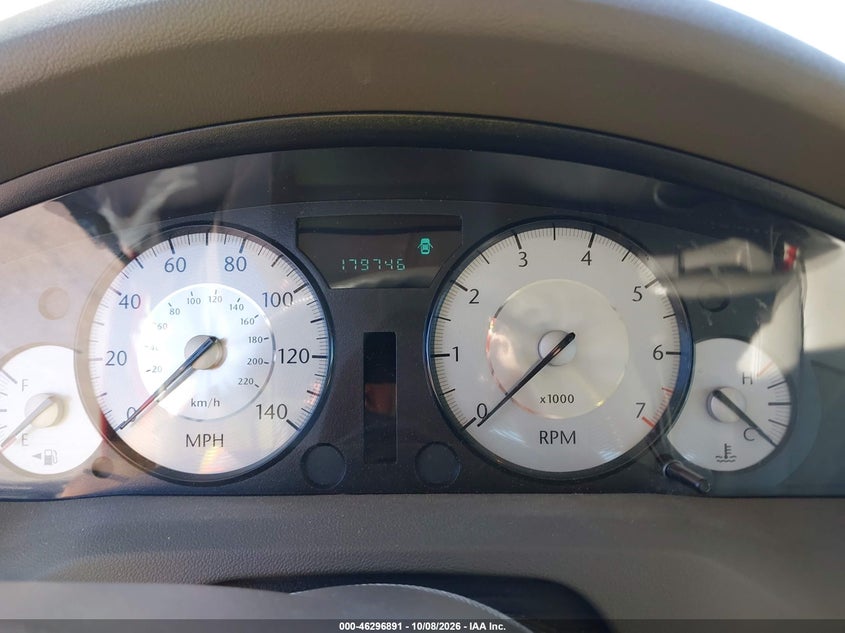 CHRYSLER 300 2010 VIN 2C3CA5CV2AH123234