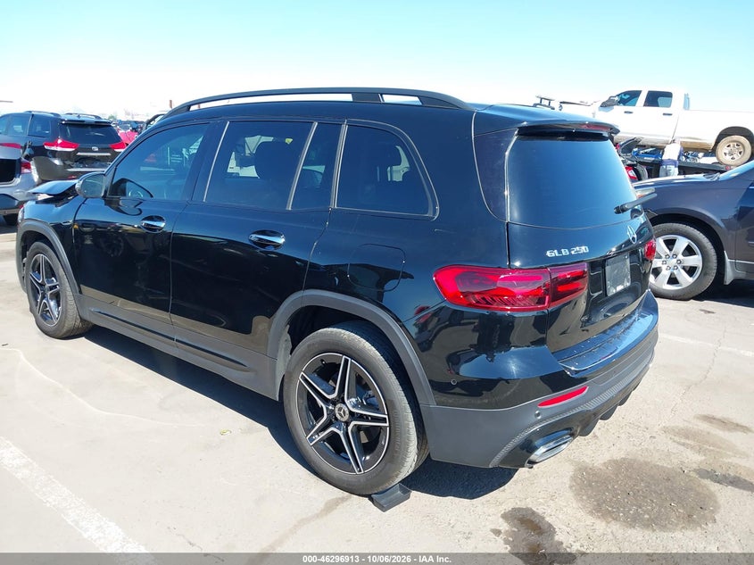 Vin: w1n4m4gbxrw375868, lot: 46797076, mercedes-benz glb 250 20243