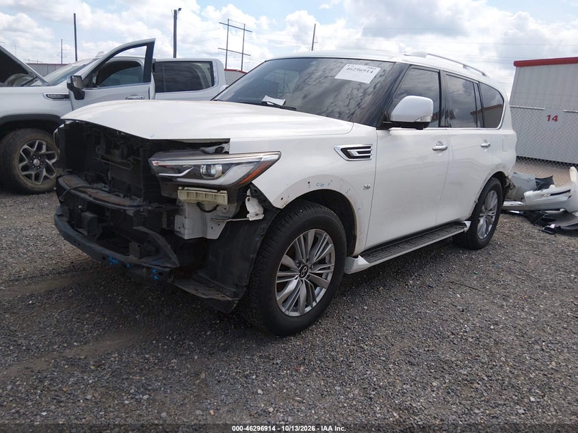 Vin: jn8az2nf6j9661004, lot: 46797077, infiniti qx80 20182