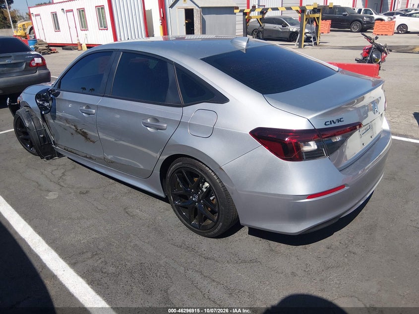 Vin: 2hgfe2f53th529213, lot: 46797078, honda civic sport 20263