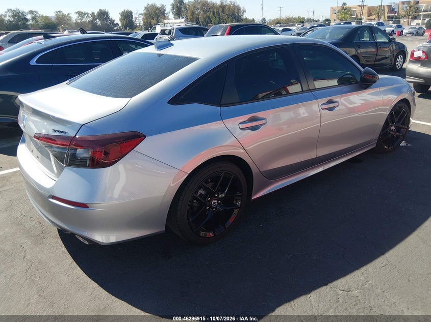 Vin: 2hgfe2f53th529213, lot: 46797078, honda civic sport 20264