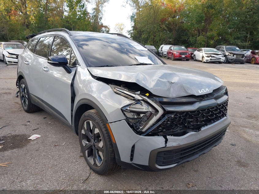 Vin: 5xyk6caf6pg063121, lot: 46797087, kia sportage x-line 20231