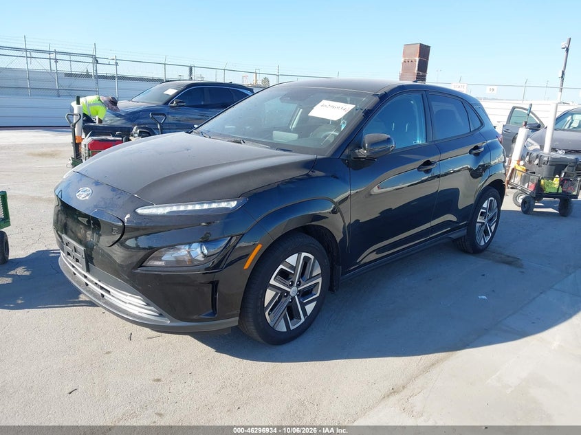 2023 Hyundai Kona Electric Se, Удар сзади, IAAI, VIN KM8K23AGXPU166427 — фото 2