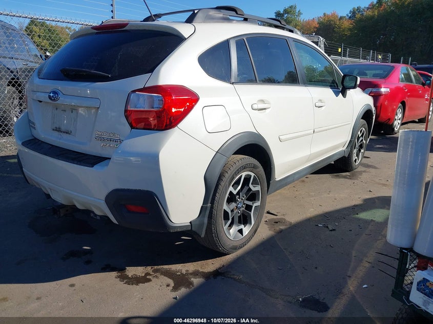 Vin: jf2gpabc2g8233933, lot: 46797111, subaru crosstrek 2.0i premium 20164