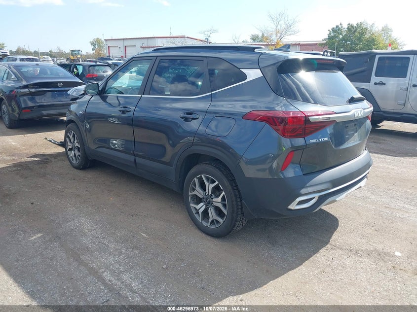 Vin: kndercaa2n7316390, lot: 46797136, kia seltos ex 20223