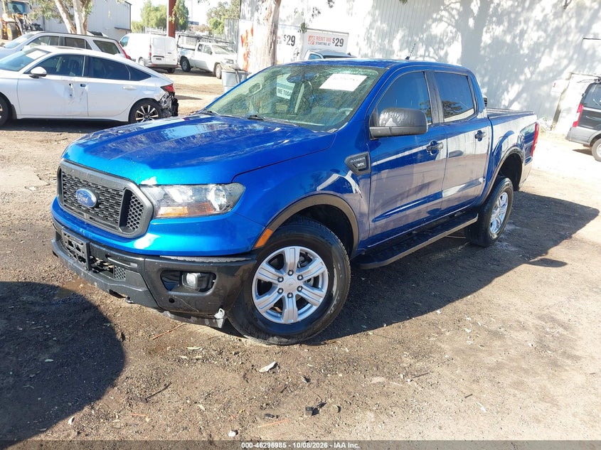 Vin: 1fter4eh5kla62156, lot: 46797148, ford ranger xl 20192