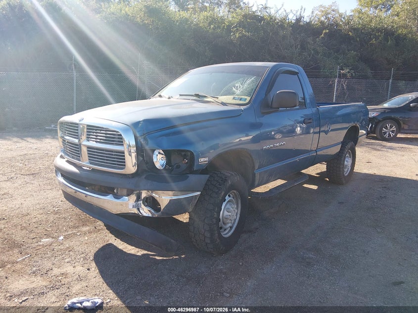 DODGE RAM 2500 2004 VIN 3D7KU26D54G107653