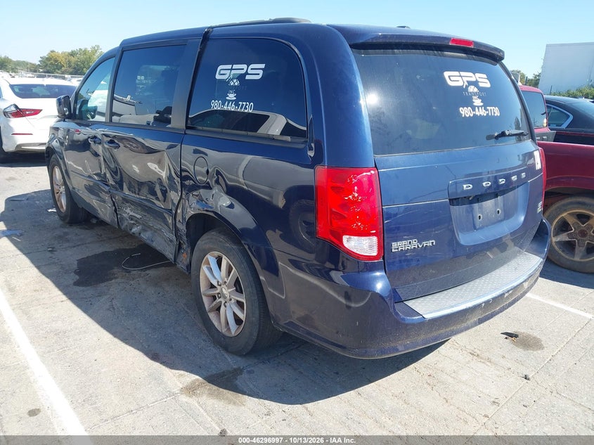 Vin: 2c4rdgcg4er209333, lot: 46797160, dodge grand caravan sxt 20143